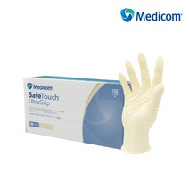 두꺼운 의료용 라텍스장갑 1박스(100매), M, 1122C