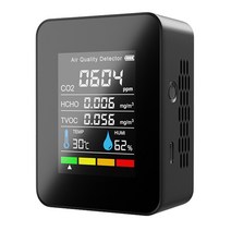 이산화탄소 경보기 co2 gas detector 데스크탑 데이터 로거 범위 tvoc, a