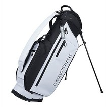 일본직송 데상트 Descente 골프 캐디백 세련된 카트백 투어프로백, 화이트