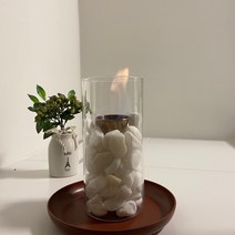 펀앤펀 불멍 내열유리 에탄올난로 알콜 바이오 경수진 차박 가정용, 1개, 대(풀세트)