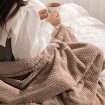 1+1행사 와플 무릎 극세사 밍크 담요 소파 블랭킷