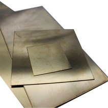 황동판 구리판 적동판 1mm 의 황동 시트 플레이트, 1x300x300mm 1개