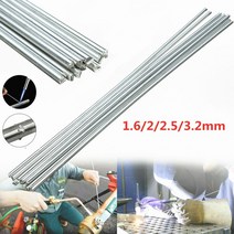 납땜용 1.6mm 2mm 2.5mm 3.2mm 저온 간편 알루미늄 용접봉 33cm 50cm1개, 03 50cm x 1.6mm_03 10PCS