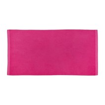 헤비 웨이트 점보 사이즈 도비 밑단 벨루어 비치 타월 네이비 USA 미국, Pink