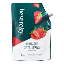 세미 베버시티 딸기 베이스, 1000g, 6개