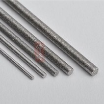 다이아몬드 원형줄 1mm 금형용 쇠줄 평줄 공구줄 보석, D2.2x150mm 둥근 막대 파일 200
