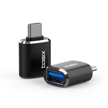베이식스 A30 C to USB OTG 젠더, 블랙