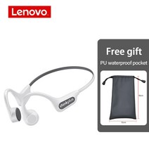 골전도 이어폰 블루투스 무선 귀걸이형 방수 헤드폰 마이크 헤드폰이 아닌 수영, lenovo-x3pro-set2