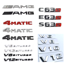 벤츠 엠블럼 모음 C63S E63S S63S 4matic AMG V6 V8 V10 V12 바이터보, 6. AMG 블랙