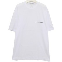 디나피노)꼼데가르송 T017 61091000 WHITE 티셔츠