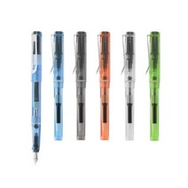 진하오 599A 투명 만년필 (5가지 컬러), 단품, 색상선택:투명