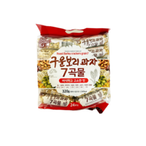 구운 보리과자 7곡물 320g 건강 간식 주전부리 옛날과자, 4개