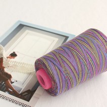 [원단쟁이] 재봉사) 무지개실 복합사(40수2합) E2, 4000m