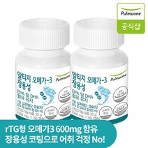 풀무원 개인맞춤영양 알티지 오메가3 장용성 60정, 2개