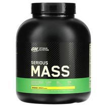 매스게이너 Serious Mass Protein Powder Supplement Banana 2.72kg