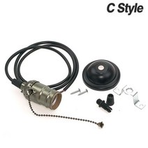 KARWEN 빈티지 에디슨 전구 40w 220 앰플 램프 ST64 G80 G95 A19 T10 T45 필라멘트 백열등, C Style, E27 220V 40W