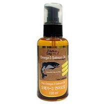 알파독 오메가-3 연어오일 120ml/피부개선 면역강화 세포재생