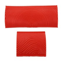 로라대 도배용롤러 페인트롤러대 로러 페인트롤러 페인트롤러봉 무늬로라 도배로라 도배롤러 시멘트 패턴 페인트 롤러 모조 나무 도구 세트 eg300t 7 인치 고무 롤러 + 37, 페인트 롤러 브러시