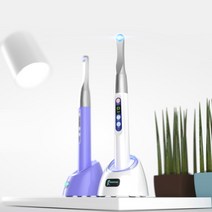 WOODPECKER I-LED 치과 치료 빛 무선 LED 치과 빛 치료 램프 무선 조정 가능한 블루 라이트 경화 기계 치과 도구 응고, I-LED 하얀