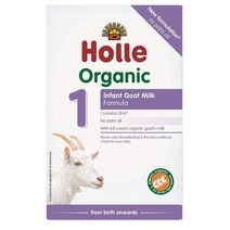 Holle Stage 1 Infant Goat Milk 홀 스테이지 1세 고트밀크 분유 400g 4개