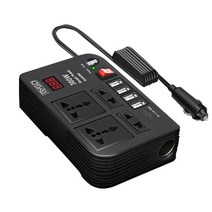 bygd 자동차 인버터 12v 220v 순수 사인파 볼트 유럽 파워 인버터 300w trans mador 자동차 전압 변환기 4 USB