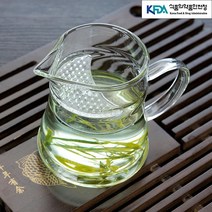 레스토랑 따르는 반쪽 거름망 유리 물병 냉장고물병 주방물병 헬스장물병