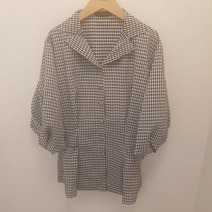 체크자켓형블라우스MK6WBL2364F