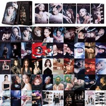 블랙핑크 포토카드 포카 앨범 핑크 베놈 카드 BORN PINK 리사 포토 컬렉션, 박스 카드
