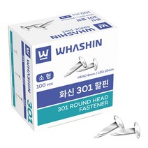 위니즈 302 할핀 10mm 소형 100개입, 1팩