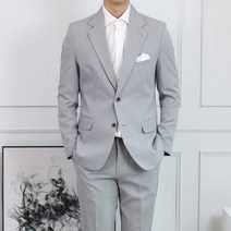 세컨에디션 깔끔 6컬러 봄 여름 가을 캐주얼 수트 결혼식 빅사이즈 단품 정장 자켓