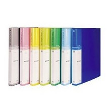 클리어화일 인덱스 A4 20매, 0 pink, 12개