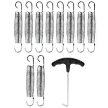 실내 야외 유산소 다이어트 점핑 접이식 운동기구 매트트램폴린 스프링 금속 -후크 스프링