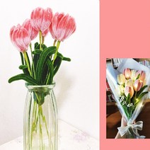 DIY 꽃다발 메이킹 키트 선물 수제꽃 플라워 만들기, 상품선택, 핑크