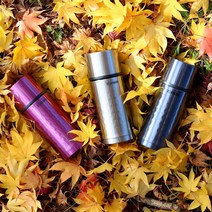 조지루시 코끼리표 텀블러 컵 타입 원터치 휴대용 보온병 350ml SV-HA, 클리어실버