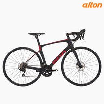 2021 인피자 로드자전거 유콘-D 105 시마노 풀셋팅 카본, 블랙/레드, 450mm