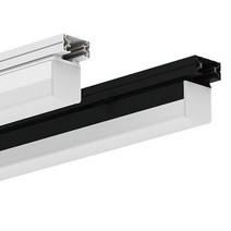 LED T라인 라인조명 레이스웨이 레일조명 화이트 300mm 주광색 주백색 전구색, [블랙] 전구색(연노랑불빛)