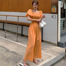 떳다그녀 루오스 스모크 점프수트