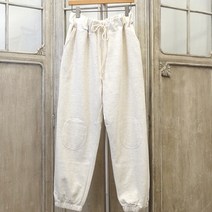 이힝 무릎 패치 스트링 밴딩 트레이닝 조거팬츠