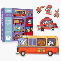 사물관찰 생각 자라는 6종 자동차 4살 남아 그림 퍼즐 유치원 크리스마스선물 5살 그림퍼즐