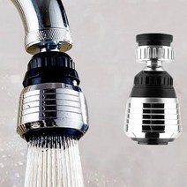 도매팜 자유롭게 각도조절이 가능한 스테인레스 필터 연장 수도꼭지헤드 코브라헤드 수전헤드, 긴탭, 1개