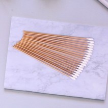 지지배 15cm 순면 자작나무 긴 면봉 100개입 3팩