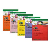 두성/OA팬시페이퍼 120g A4/OA용지 색상지, M05/분홍색, 1세트