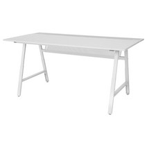 이케아 UTESPELARE 우테스펠라레 게이밍 책상 160x80 cm, 라이트그레이 505.040.60
