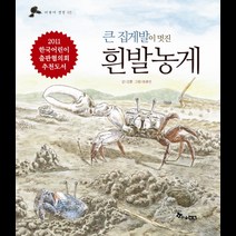 큰 집게발이 멋진 흰발농게, 한솔수북
