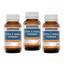 호주 명품 에티칼 뉴트리언트 환절기 이뮨 건강 비타민 C 1000mg 파우더 100g 3병특판