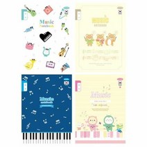 펜피아 1000 제본 초등노트 1-6음악 초등생 공책, 단품