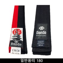 대도 태권도 도복띠 모음 35년 전통 브랜드 일반품띠 180 인쇄가능, 사이즈