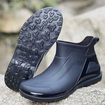 오토바이 배달 신발 남성 패션 장화 방수 발목 부츠 용작업화 미끄럼방지신발 짧은앵클 낚시신발 부츠