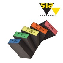 시아 사각 샌딩 스펀지 블록 사포 광택 연마 페파 빼빠 다목적용, sia 사각샌딩스펀지 coarse