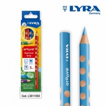 LYRA - 리라 그루브 점보색연필 (5색)